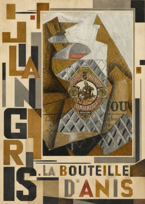 Juan Gris La Bouteille D'anis No3 - Poszter