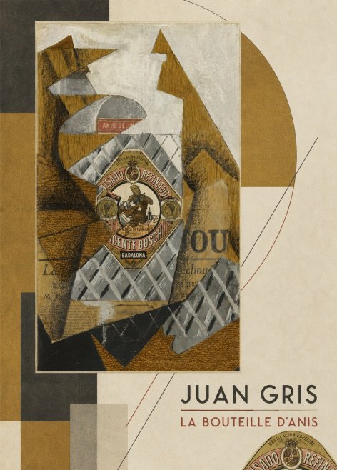 Juan Gris La Bouteille D'anis No6 - Poszter