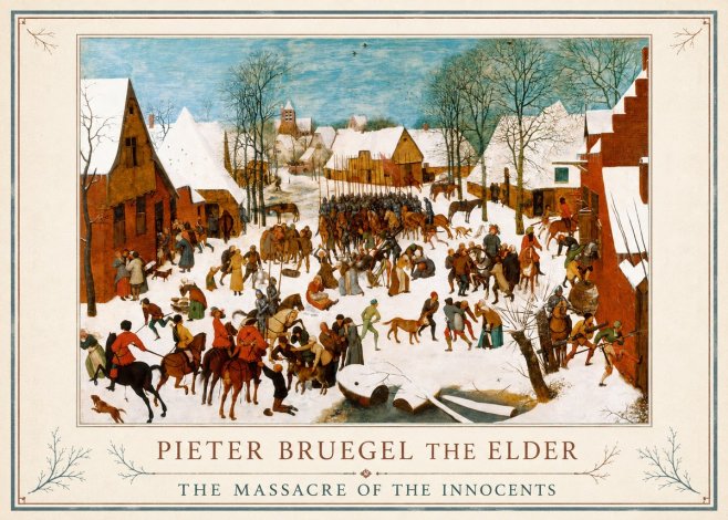Pieter Bruegel The Massacre of the Innocents No1 - Poszter