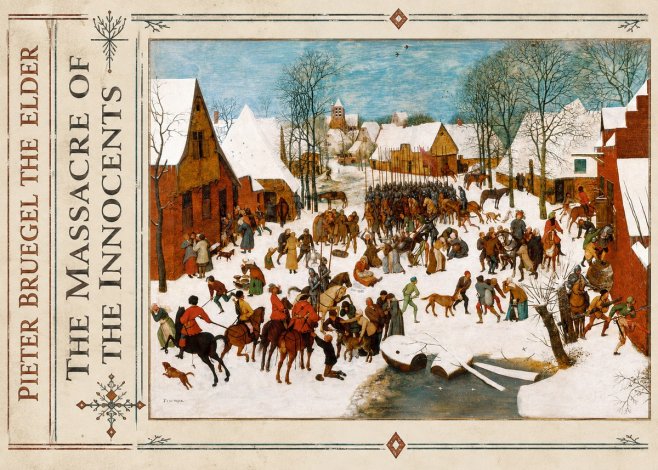 Pieter Bruegel The Massacre of the Innocents No2 - Poszter
