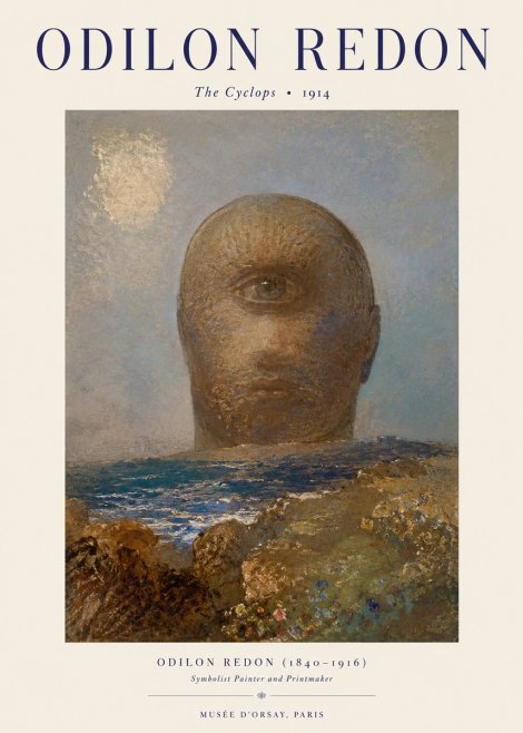 Odilon Redon The Cyclops I No1 - Poszter