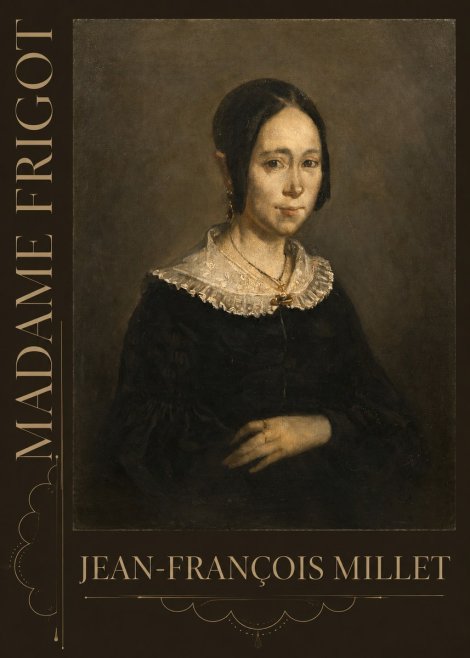 Jean-François Millet Madame Frigot No3 - Poszter