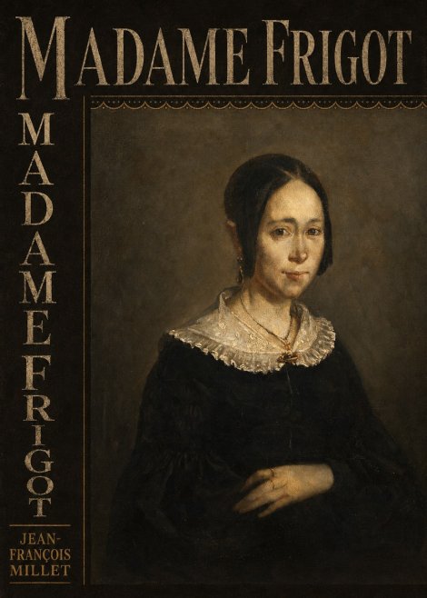 Jean-François Millet Madame Frigot No5 - Poszter