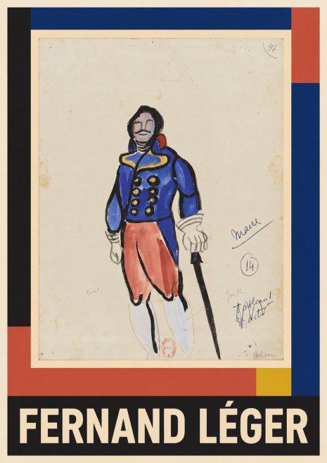 Fernand Léger Maire No1 - Poszter