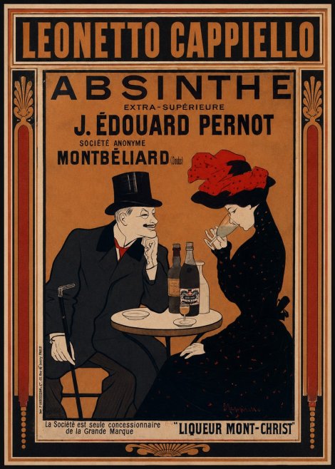 Leonetto Cappiello Absinthe J. Édouard Pernot No1 - Poszter