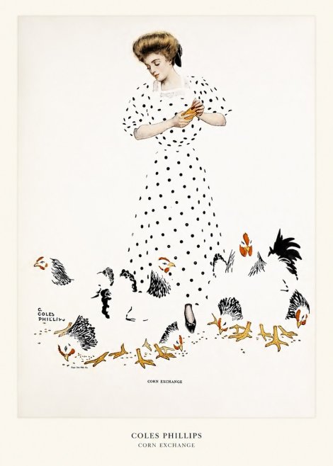 Coles Phillips Corn Exchange No6 - Poszter