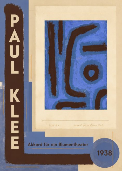 Paul Klee Akkord Für Ein Blumentheater No5 - Poszter