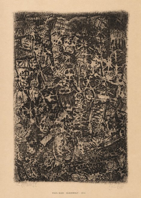 Paul Klee Kleinwelt No5 - Poszter