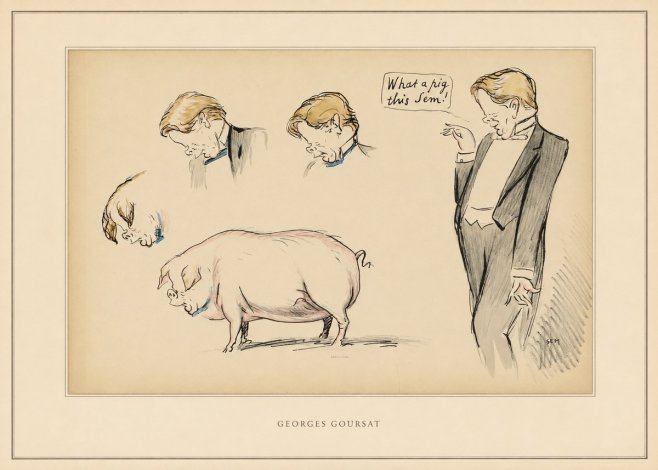 Georges Goursat Georges Goursat I No4 - Poszter