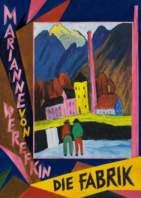 Marianne von Werefkin Die Fabrik No4 - Poszter
