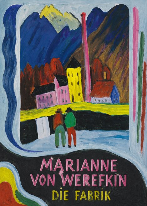 Marianne von Werefkin Die Fabrik No5 - Poszter