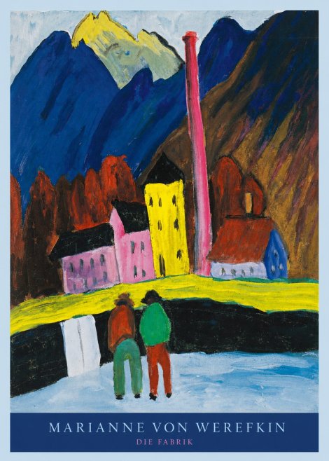 Marianne von Werefkin Die Fabrik No6 - Poszter
