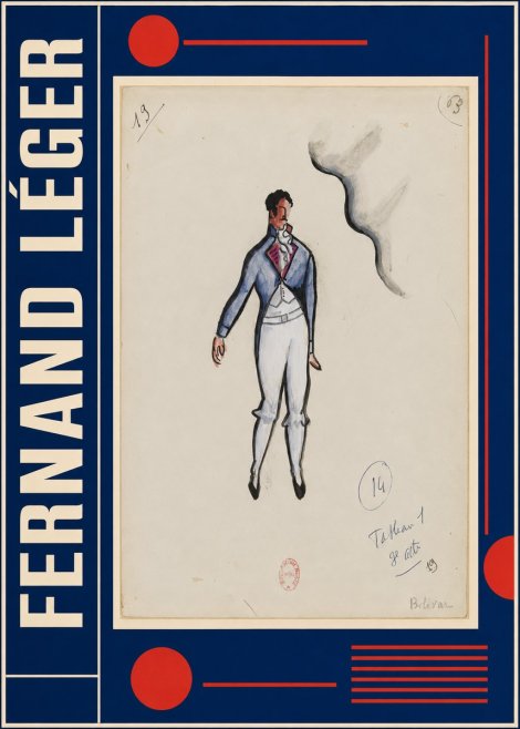 Fernand Léger Bolivar. Tableau 1 3E Acte No3 - Poszter
