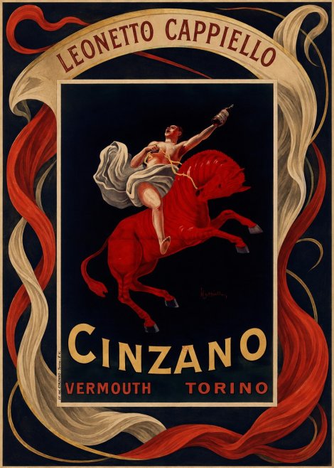 Leonetto Cappiello Cinzano Vermouth No3 - Poszter