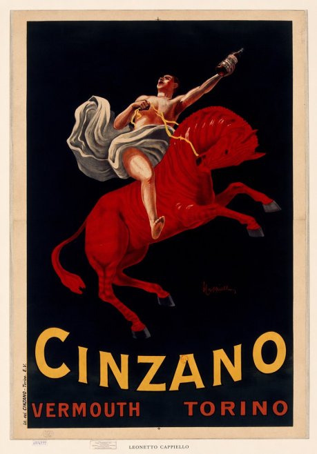 Leonetto Cappiello Cinzano Vermouth No6 - Poszter