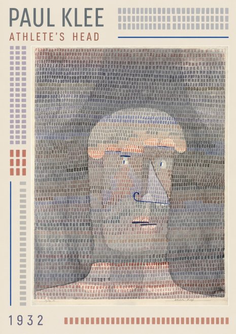 Paul Klee Athlete's Head No1 - Poszter