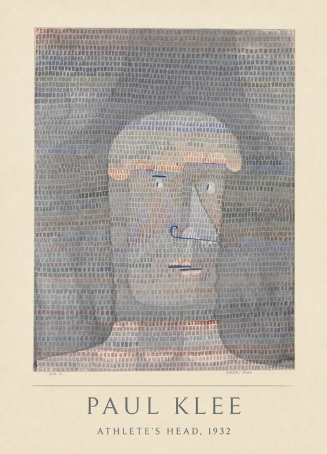 Paul Klee Athlete's Head No3 - Poszter