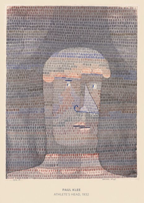 Paul Klee Athlete's Head No4 - Poszter