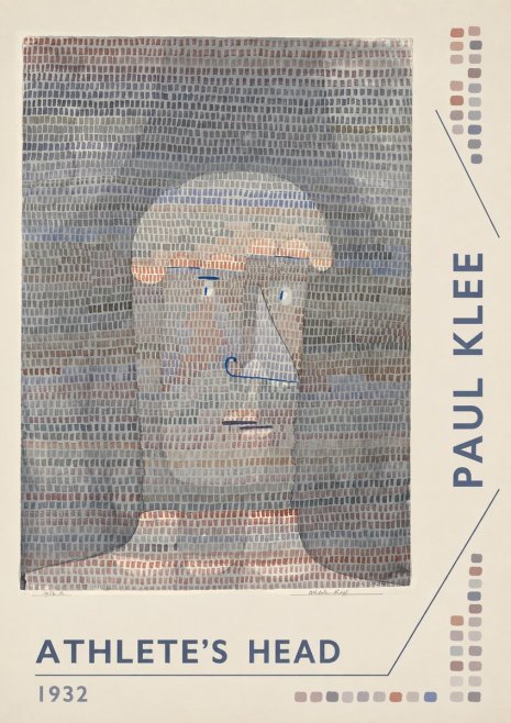 Paul Klee Athlete's Head No6 - Poszter