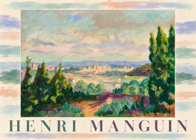 Henri Manguin Mediterranean City View No3 - Poszter