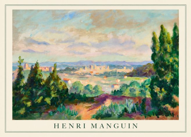 Henri Manguin Mediterranean City View No4 - Poszter