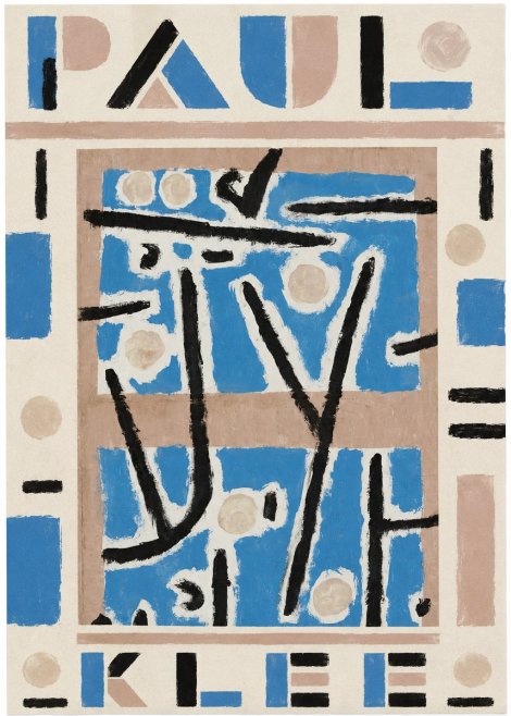 Paul Klee Abstract Geometric Composition No5 - Poszter