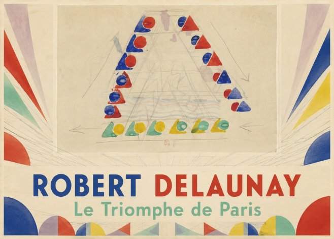 Robert Delaunay Le Triomphe De Paris II No4 - Poszter