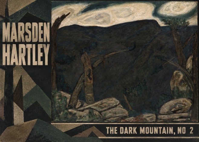 Marsden Hartley The Dark Mountain, No. 2 No2 - Poszter