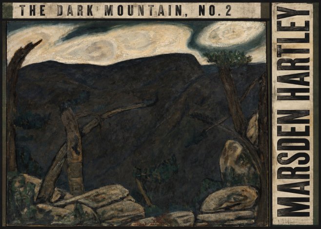 Marsden Hartley The Dark Mountain, No. 2 No3 - Poszter