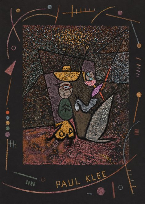 Paul Klee Man, Beast and Plant No4 - Poszter