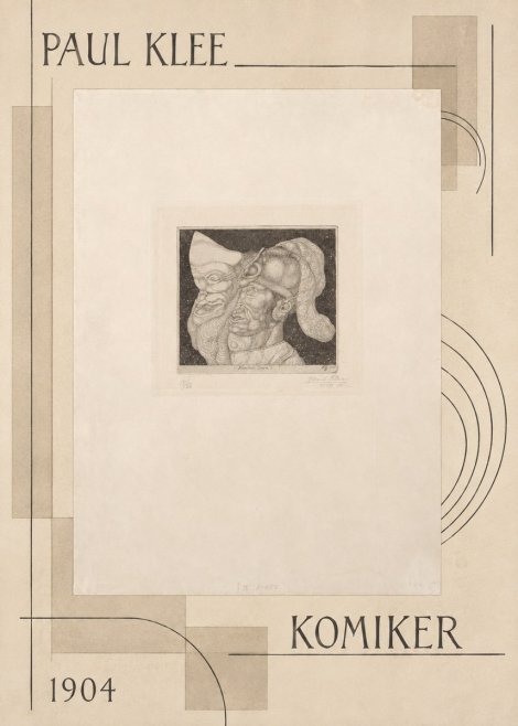 Paul Klee Komiker No2 - Poszter
