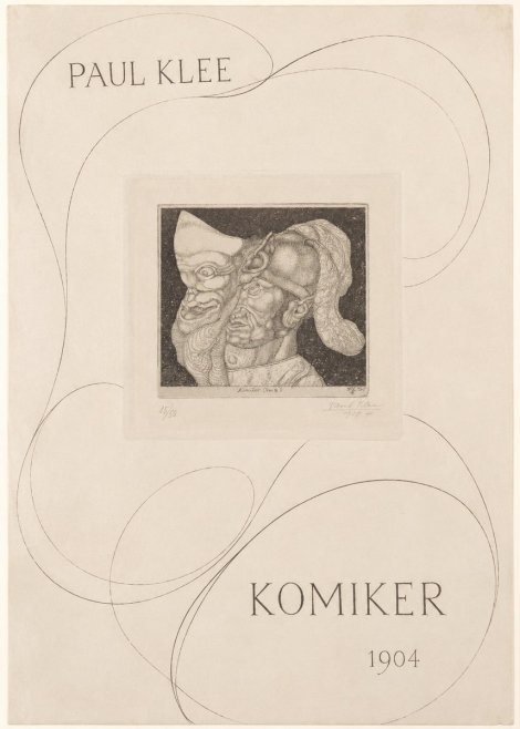 Paul Klee Komiker No3 - Poszter