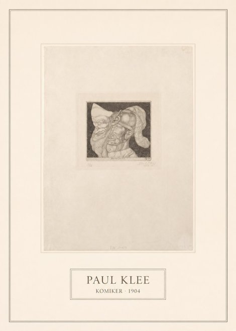 Paul Klee Komiker No5 - Poszter