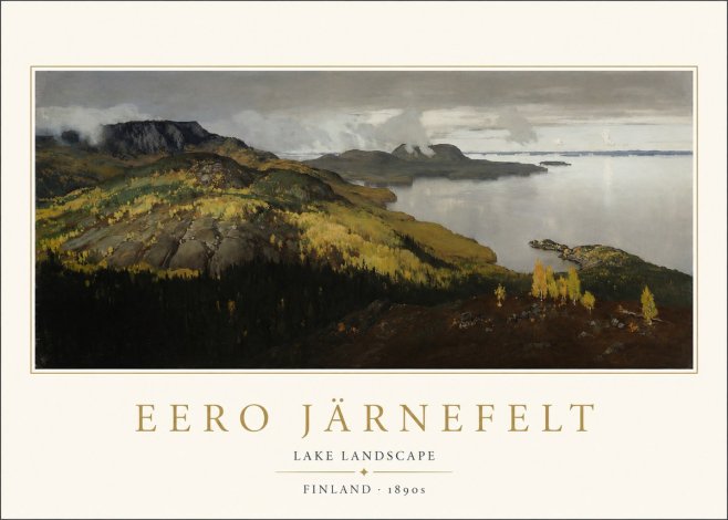 Eero Järnefelt Lake Landscape No1 - Poszter