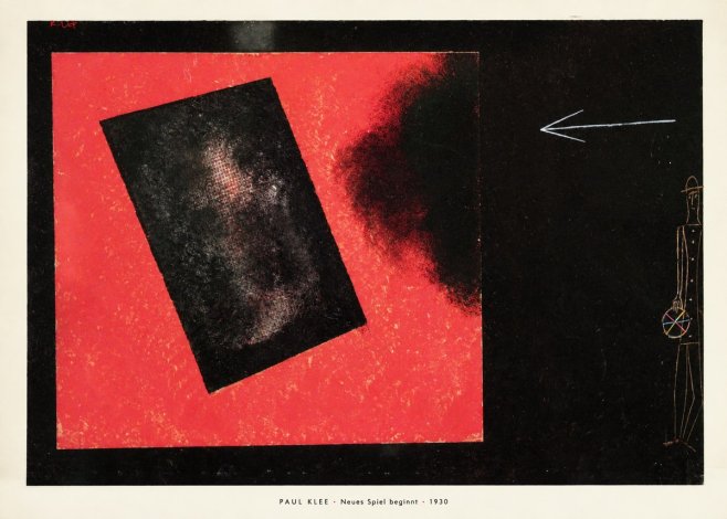 Paul Klee Neues Spiel Beginnt No5 - Poszter