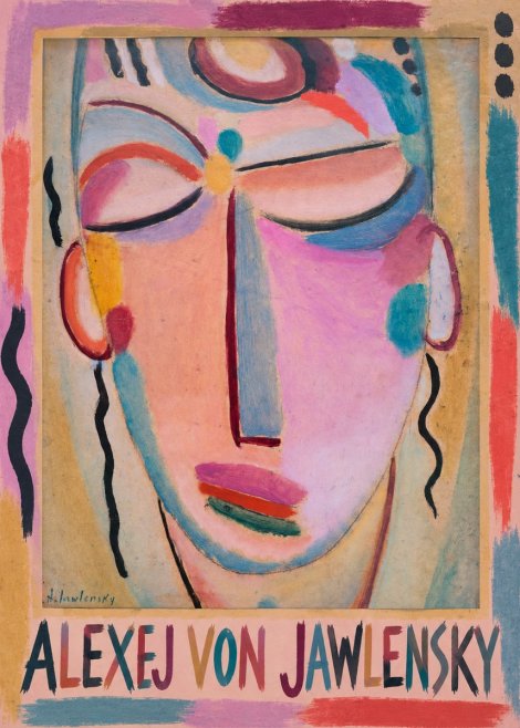 Alexej von Jawlensky Mystic Head No1 - Poszter