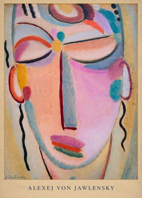Alexej von Jawlensky Mystic Head No6 - Poszter