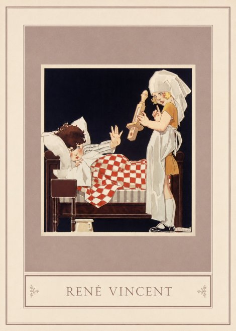 René Vincent The Little Patient No3 - Poszter