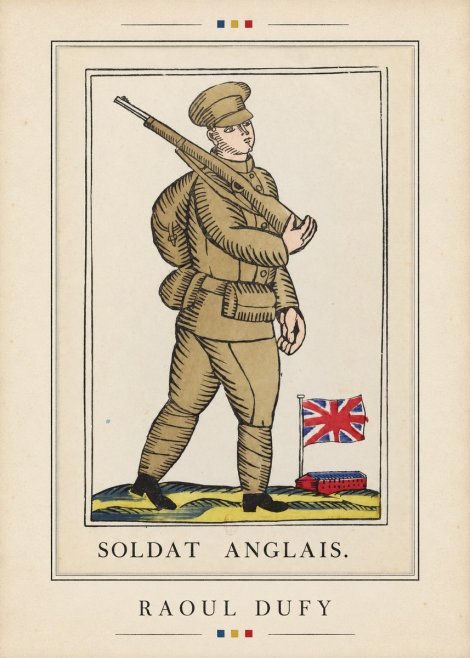 Raoul Dufy Soldat Anglais. No4 - Poszter