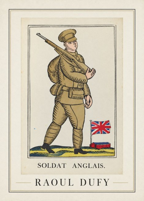 Raoul Dufy Soldat Anglais. No5 - Poszter