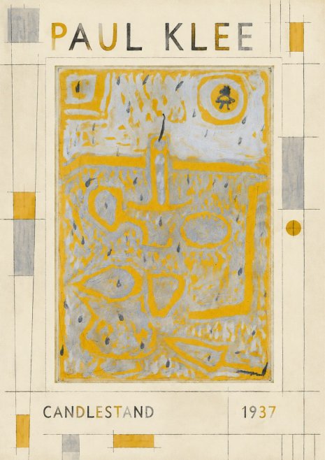 Paul Klee Candlestand No3 - Poszter