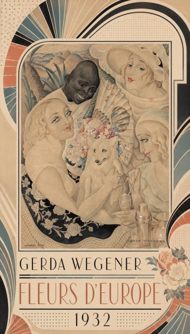 Gerda Wegener Fleurs D'europe No5 - Poszter