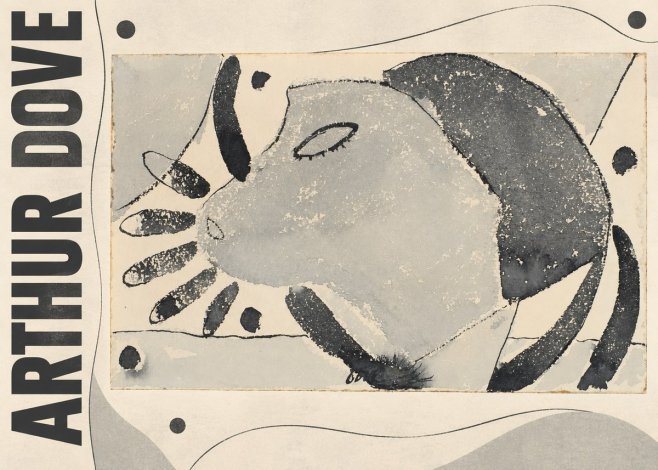 Arthur Dove Head No2 - Poszter