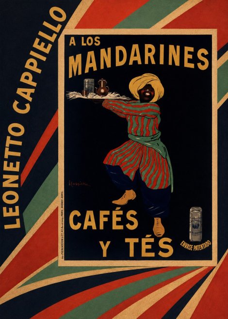 Leonetto Cappiello A Los Mandarines No5 - Poszter
