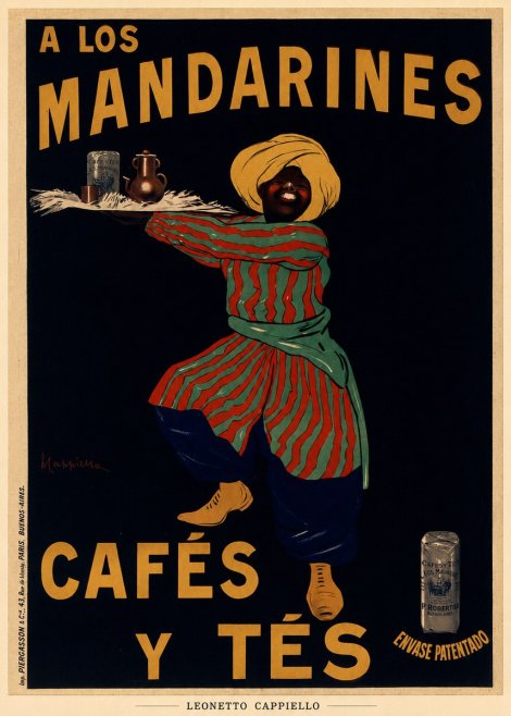 Leonetto Cappiello A Los Mandarines No6 - Poszter
