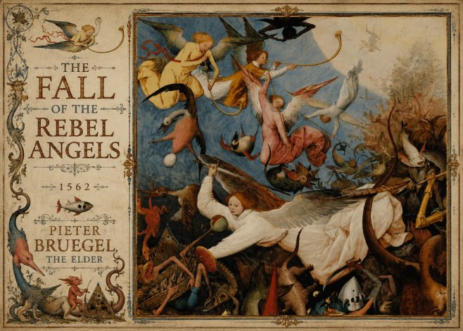 Pieter Bruegel The Fall of the Rebel Angels II No2 - Poszter