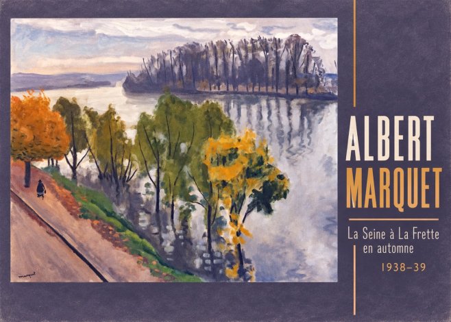 Albert Marquet La Seine À La Frette En Automne No5 - Poszter
