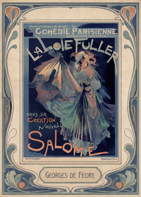 Georges de Feure Salomé II No1 - Poszter