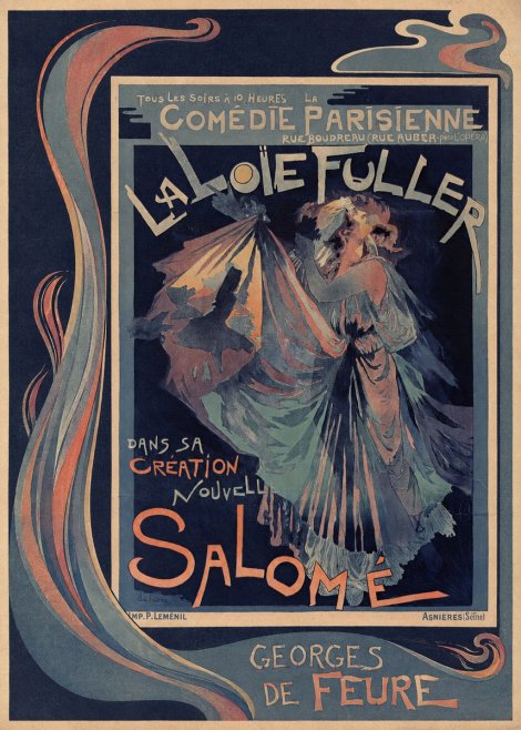 Georges de Feure Salomé II No3 - Poszter