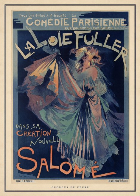 Georges de Feure Salomé II No4 - Poszter
